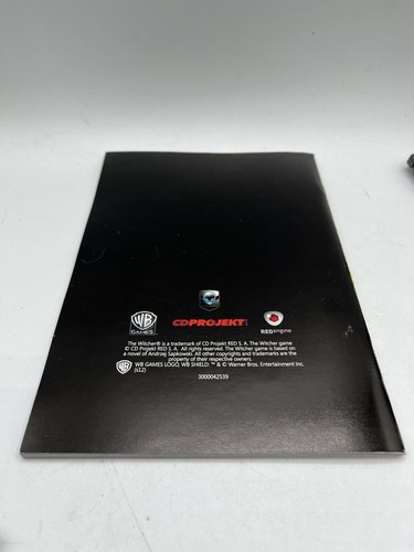 The Witcher 2 Assassins of Kings édition améliorée QUEST MANUEL UNIQUEMENT - Photo 2/2