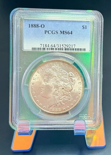 1888-O Morgan Silver Dollar MS64 PCGS
