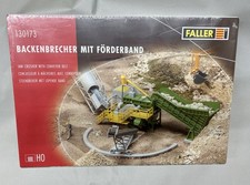 FALLER #130173, Rock & Gravel Jaw Crusher with Conveyor Belt, HO Scale