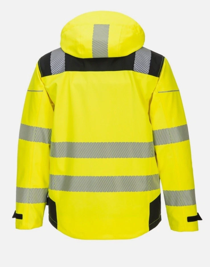 PORTWEST PW3 HI-VIS WINTER JACKET – T400 Safety Rain Reflective image 3