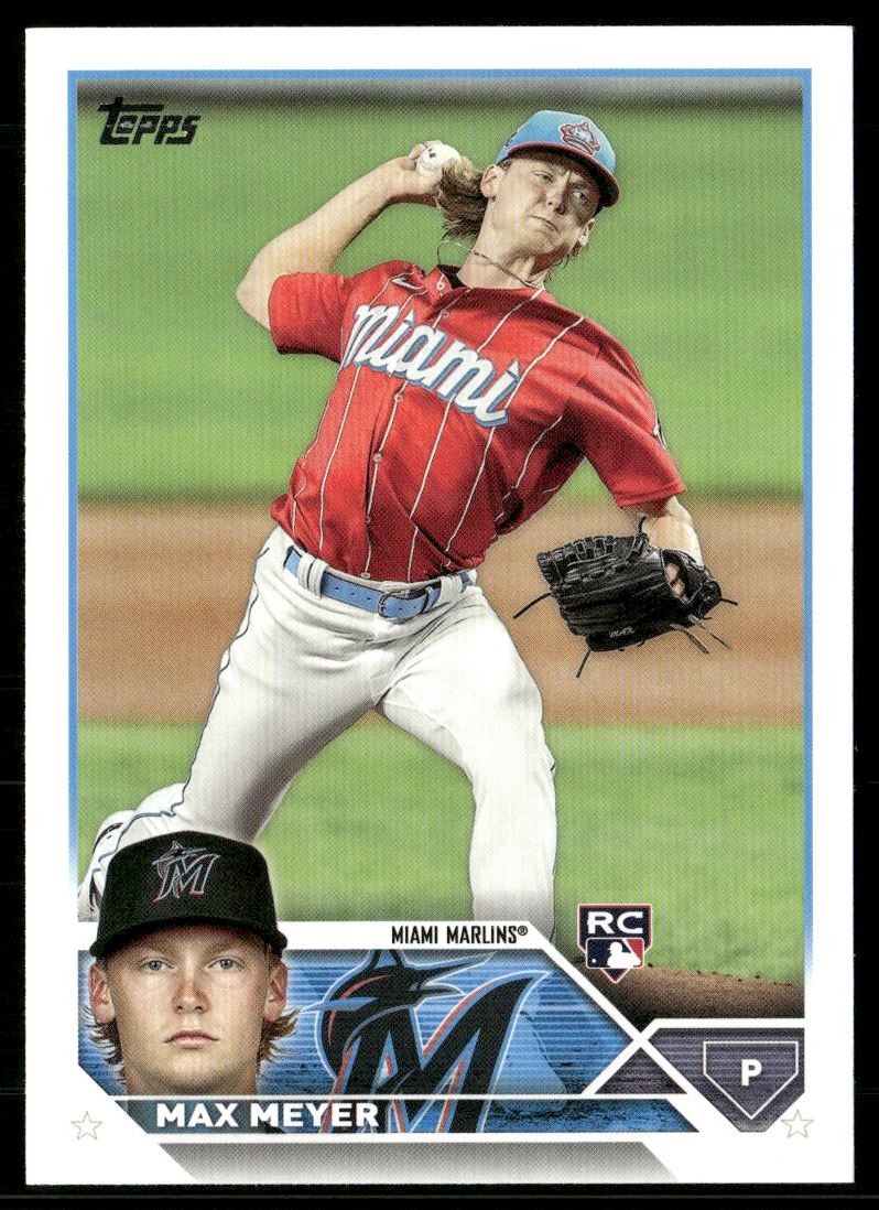 Max Meyer Rookie 2023 Topps Miami Marlins #388