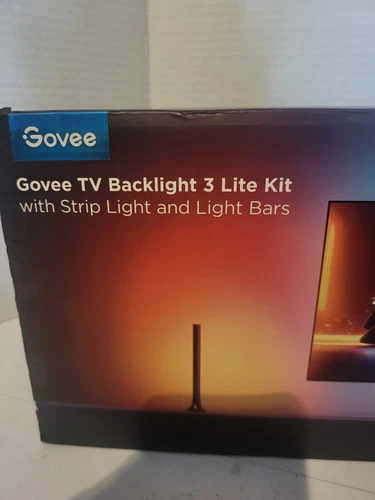 Govee TV Backlight 3 Lite Kit, RGBICW Wi-Fi TV LED Strip Lights for 55"- 65" TVs - Picture 2 of 11