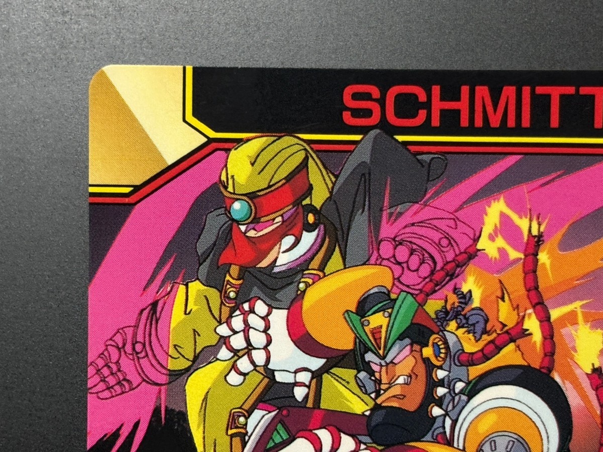 Mega MAN X Card 16 Schmitt CAPCOM BANDAI JAPAN Japanese Rockman