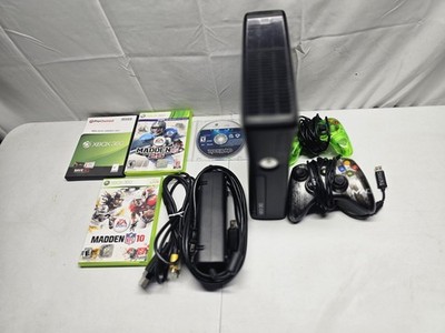 Xbox 360s Model 1439 Console Bundle + Games + Controllers - TESTED
