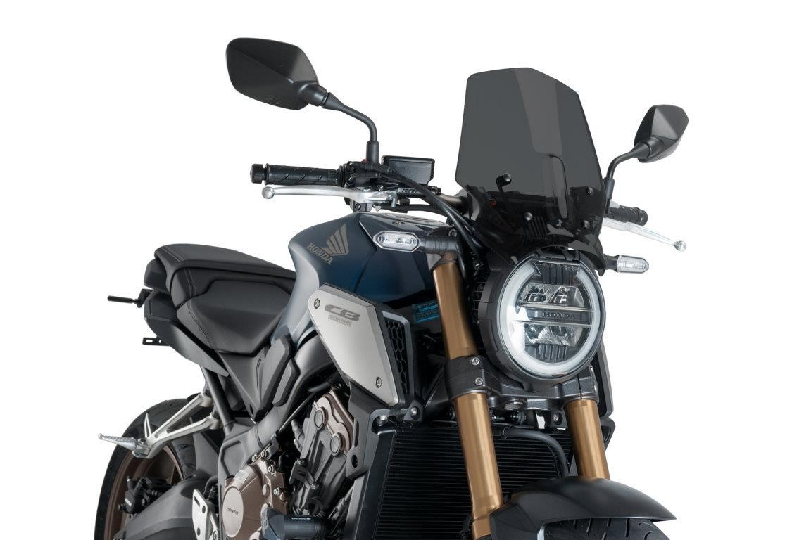 Puig Sport Screen Windshield Dark Smoke Honda CB 1000 R Neo Sports 2018 - 2020