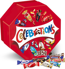 Image of Celebrations Bulk Chocolate Gift Box, 385G Assorted Chocolates Snack Box with Mi