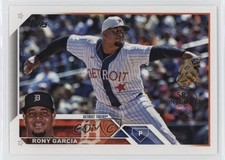 2023 Topps Complete Set 582 Montgomery Club Rony Garcia Rony García #231 7k6