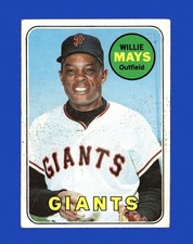 1969 Topps Set-Break #190 Willie Mays VG-VGEX *GMCARDS*