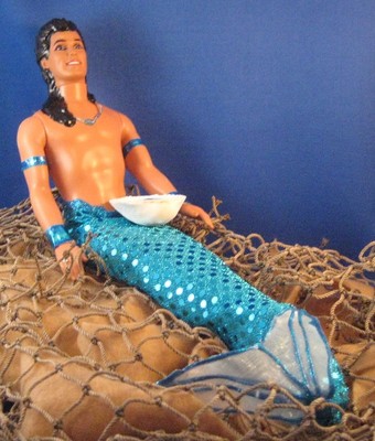 male mermaid doll