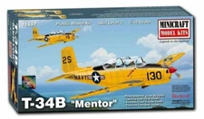 Minicraft Beechcraft US NAVY T-34B Mentor 1/48 Model Plane Kit# 11697~NEW in BOX