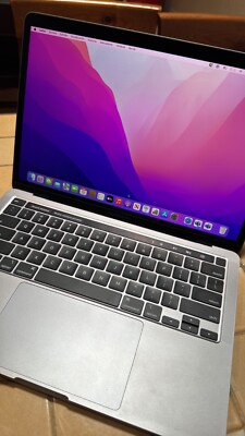 Apple MacBook Pro 13in (256GB SSD, M1, 8GB) Laptop - Space Gray - MYD82LL/A...