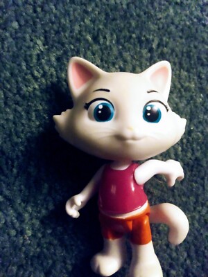 44 Cats The Buffycats MILADY Cat Action Figure Pink Shirt