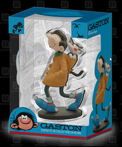 GASTON LAGAFFE COLLECTOYS moto sapetoku résine NEUF /jpj27 EUR 55,00 - FR