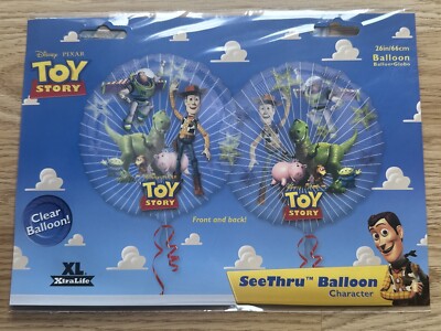 Toy Story Ballon 26'' Helium Klar Ballon ORIGINAL Anagramm See Thru Celebration