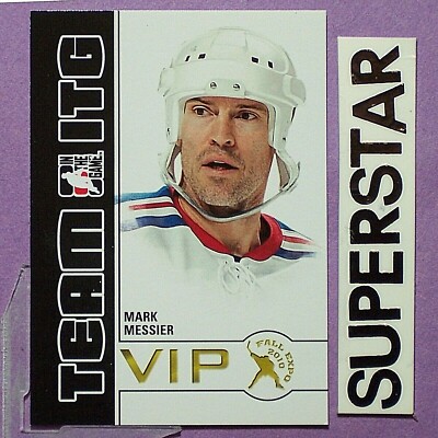 MARK MESSIER  2010-11  ITG  Fall Expo  Team ITG  VIP #ITG21  New York Rangers