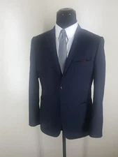 Hickey by Hickey Freeman U.S.A Recent Sport Coat 2 Btn Patch Pockets Fit 38-40 R