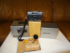 Rollei B35 Silver (Singapore) Triotar 3.5 / 40 Carl Zeiss Lens + Original Box +