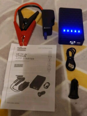 Halfords Advanced Lithium Starthilfe 2L 