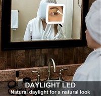 Makeup Mirror Beauty Face Eyeliner Eyebrows Led Light Bathroom Travel Women on sale Makeup Mirror Beauty Face Eyeliner Eyebrows Led Light Bathroom Travel Women on sale