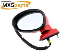 MX5 LH NS Electric Door Wing Mirror True Red A4A Genuine Mazda MX-5 Mk3 2005-08