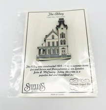 NOS Wholesale Lot 4 Shelias Wooden Houses THE ABBEY Cape May New Jersey Pins