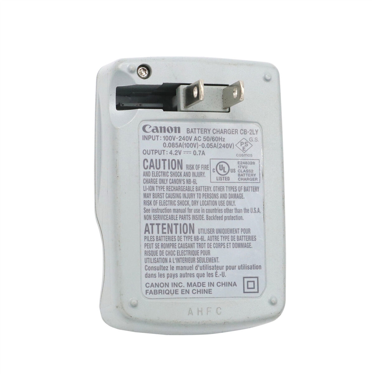 Genuine Canon CB-2LY Charger For S90 S95 S120 D10 SX500 Genuine Canon CB-2LY Charger For S90 S95 S120 D10 SX500