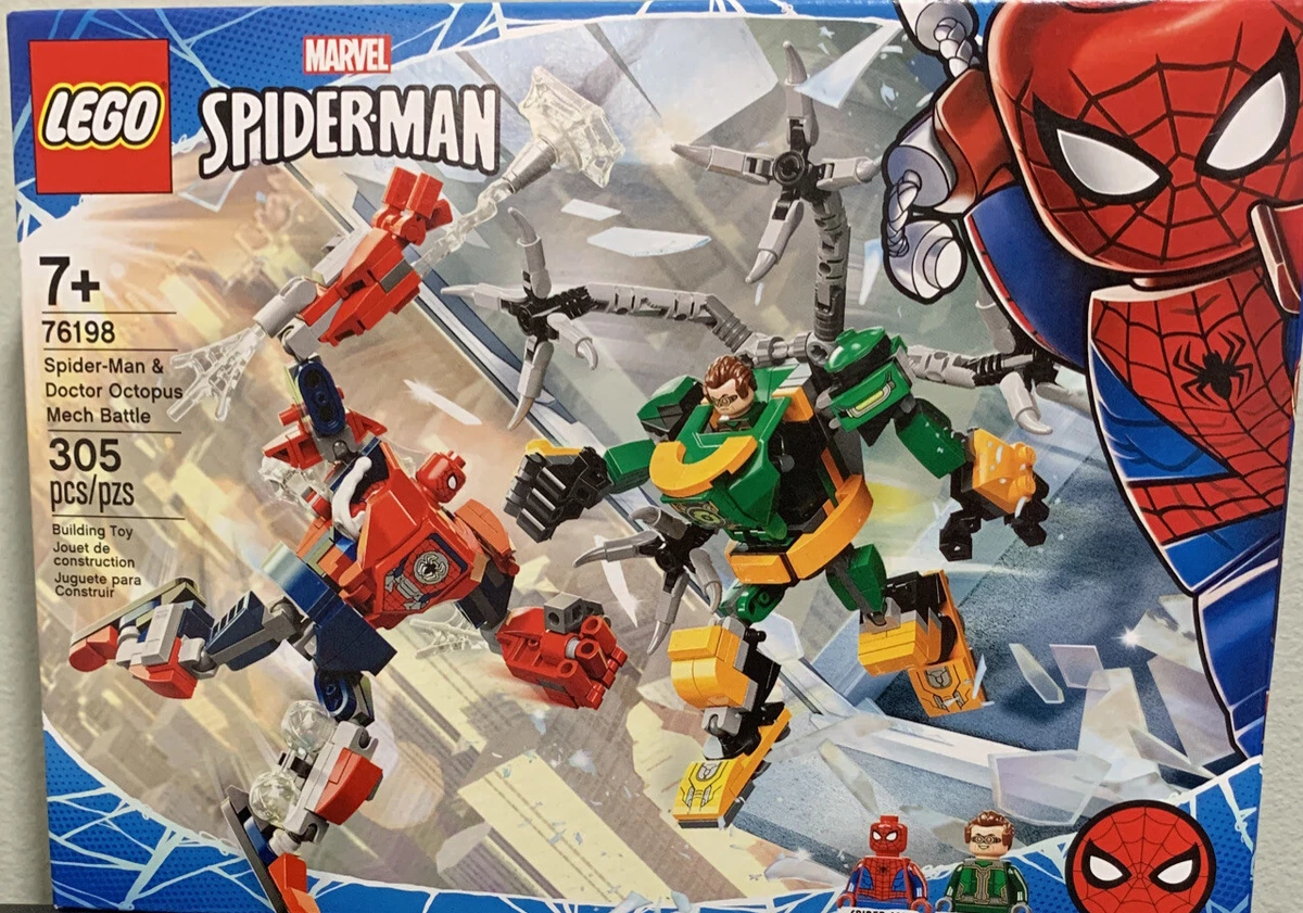 Lego mech spider man new arrivals