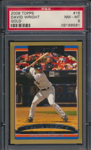 David Wright [Gold] #16 2006 Topps card