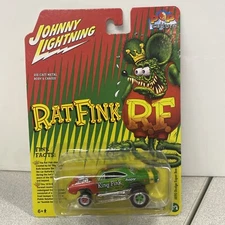 New 2022 Johnny Lightning. RAT FINK. 1970 Dodge Super Bee. 1:64 MOC