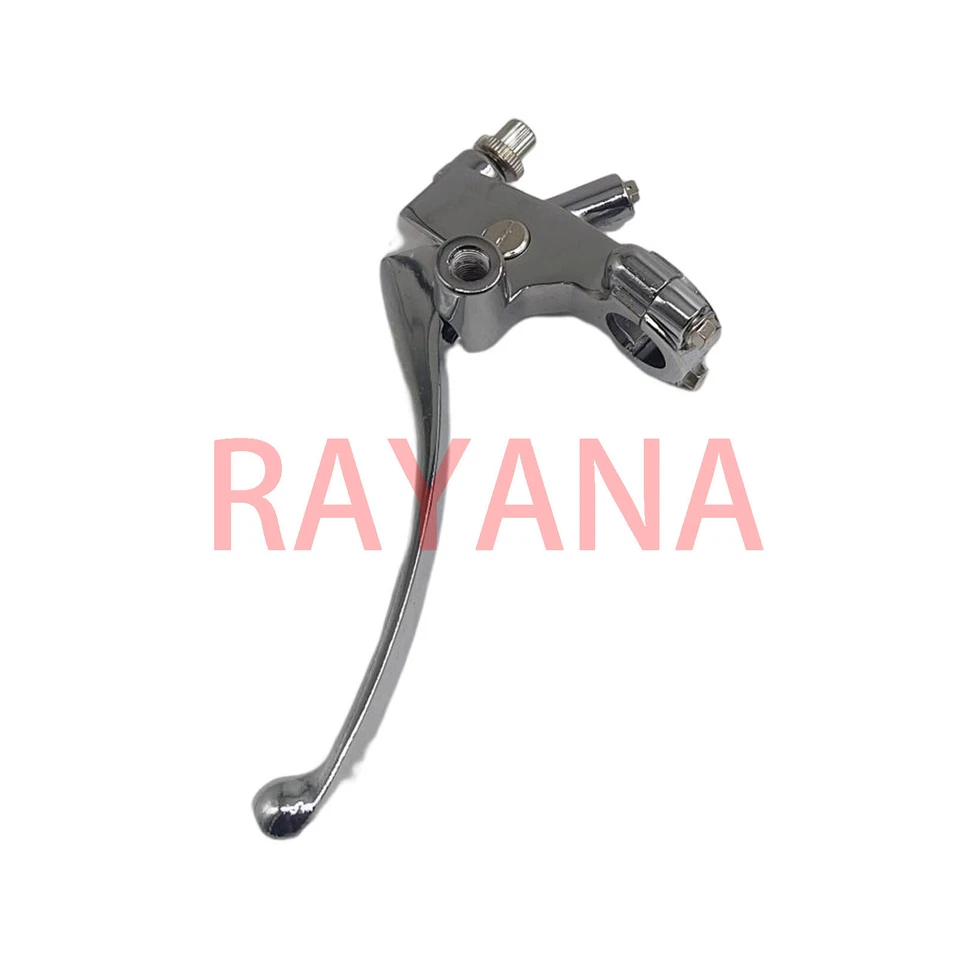 Palanca de embrague de freno izquierda 7/8" 22 mm percha para Honda FourTrax Rancher 500 (plateado Foto 4 de 4