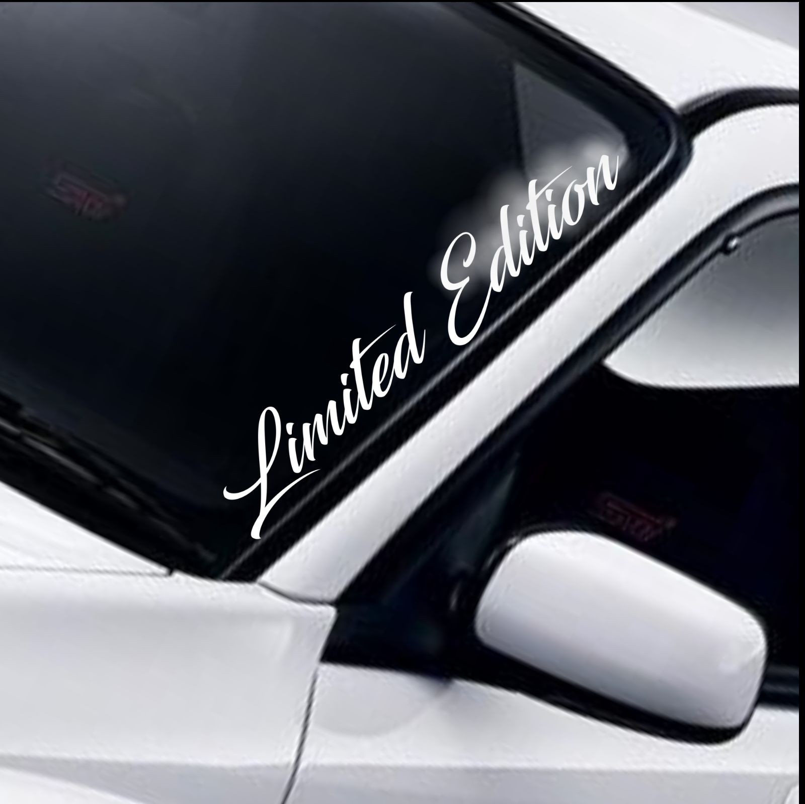 Limited Edition Car Windscreen Sticker Drift JDM DUB Stance Low Window Decal