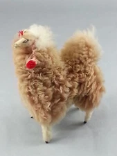 Plush Real Llama Fur Figure