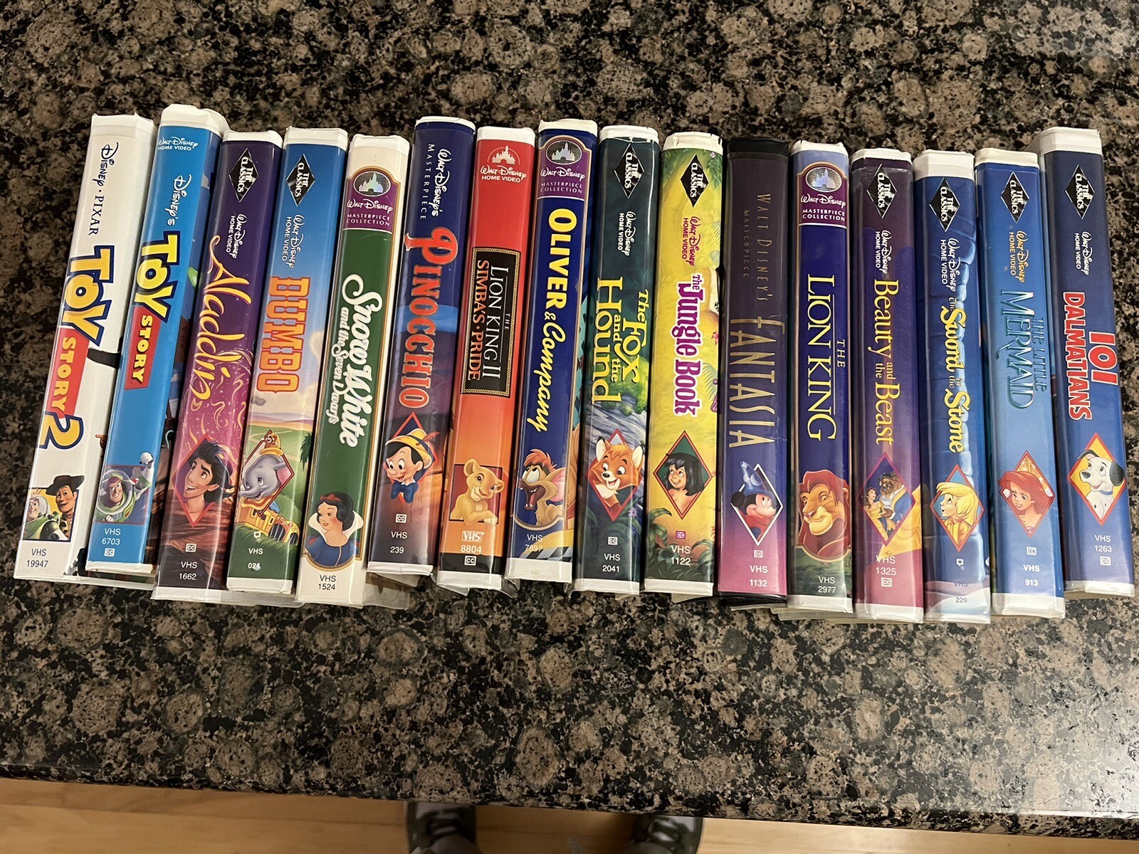 Lot of Rare Disney VCR Tapes eBay
