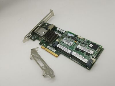 HP 633537-001 Smart Array P222 1GB FBWC 1-Port PCI-E SAS RAID Controller