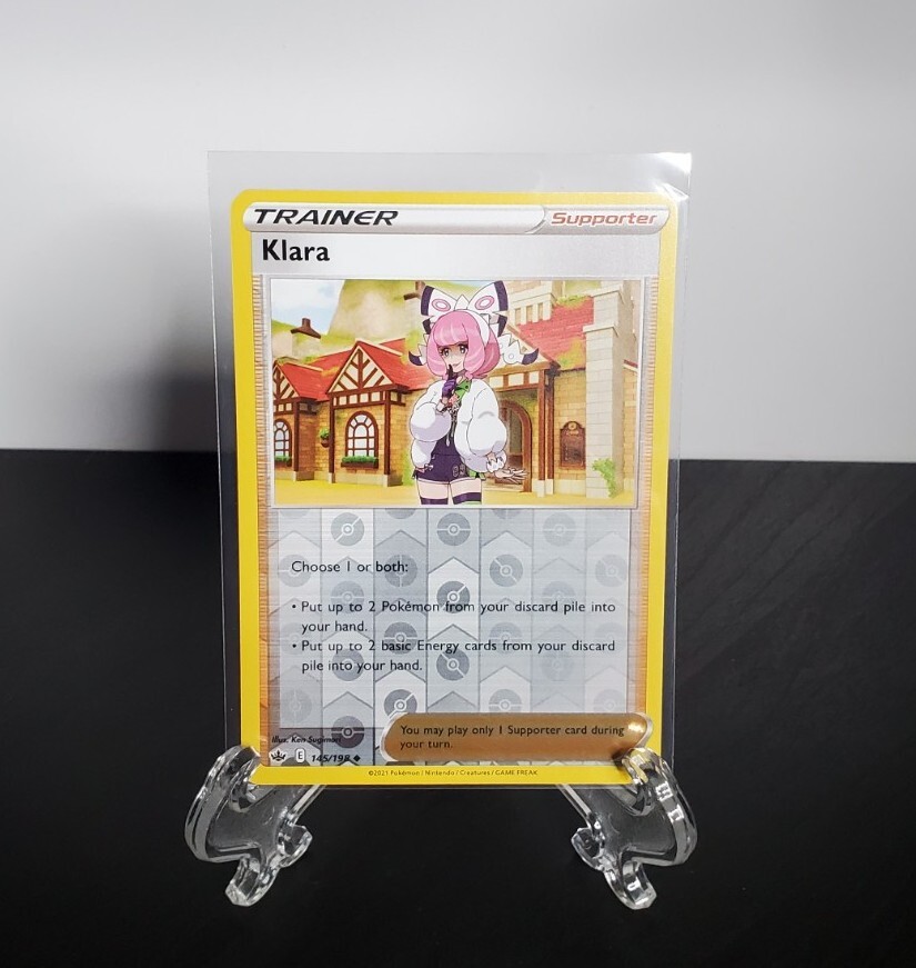 Pokémon TCG Klara SWSH Chilling Reign 145/198 Reverse Holo NM