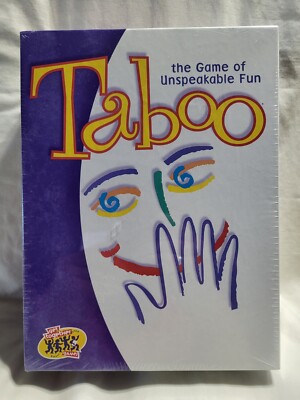 Taboo the Game of Unspeakable Fun It's Not What You Say It's What You Don't Say!