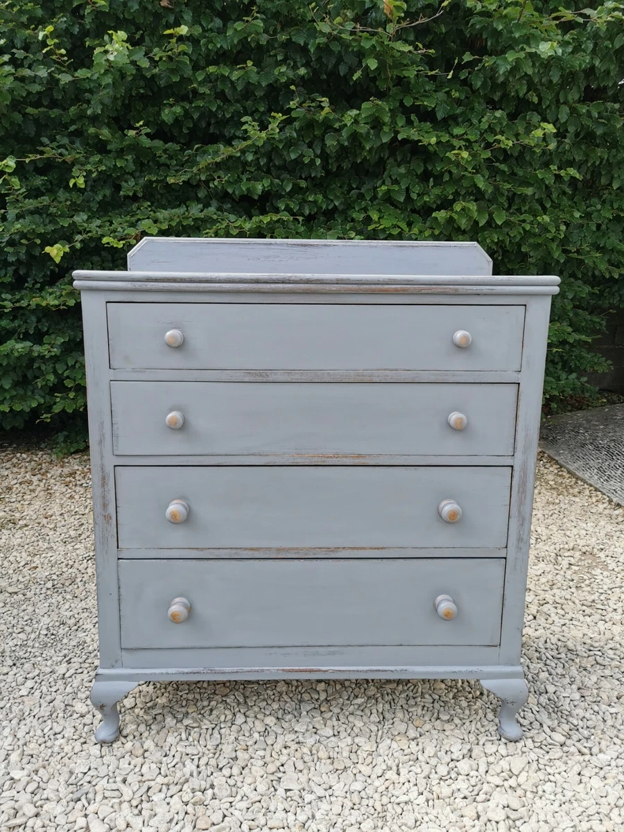 Distressed wood chest of drawers deals
