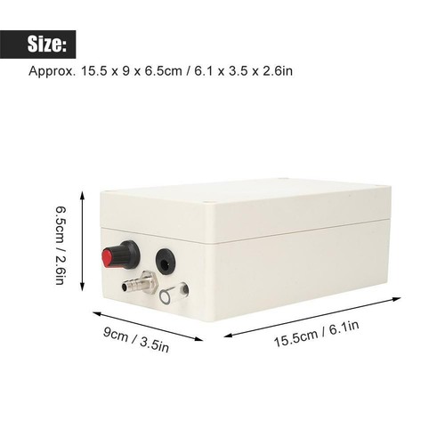 Elektrisch Manuell Melkmaschine Vakuumpumpe Für Kühe Ziegen Milker Melkeimer 24W - Bild 8 von 12