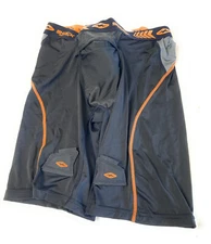 Shock Doctor Men's Compression Hockey Shorts with Cup, Black, Size XL, SD30020