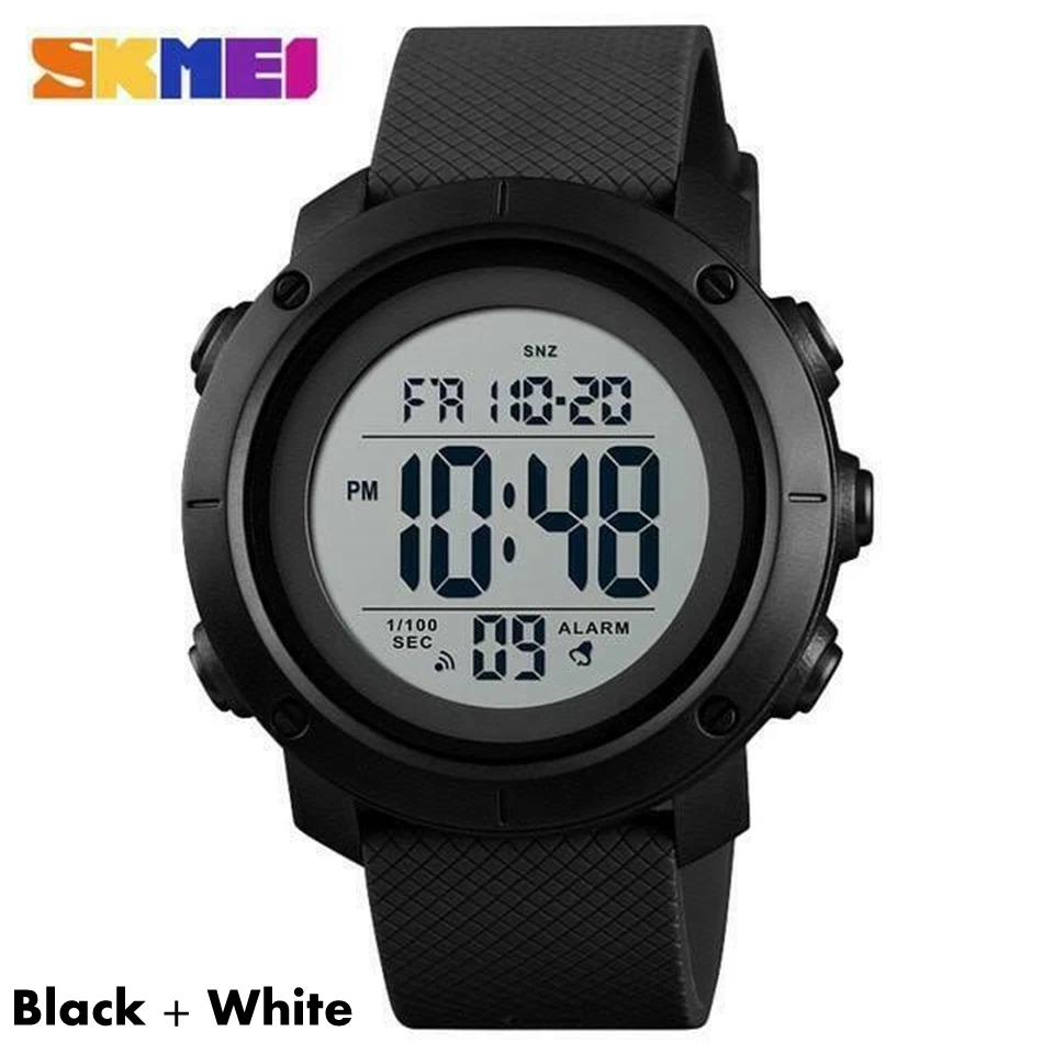 SKMEI Digital Sports Watch Mens 50M Waterproof Resistant Casual Military 1426 - image 2 of 4