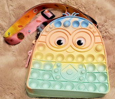 Popit Fidget Toy Fashion Press Bag Bubble Sensory Stress Relief Kids Family Game