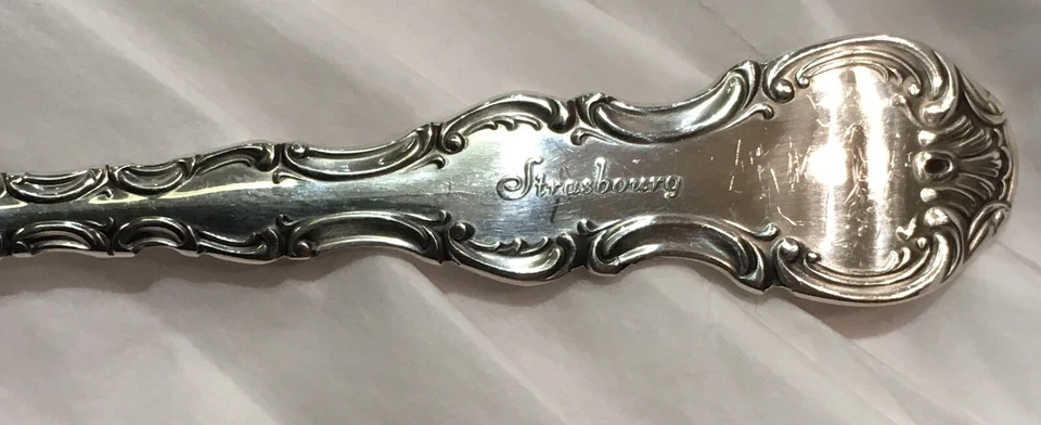 Estrasburgo de Gorham - Cucharadita de plata de ley - 5 7/8" ¡Envío gratuito!!! Foto 4 de 4