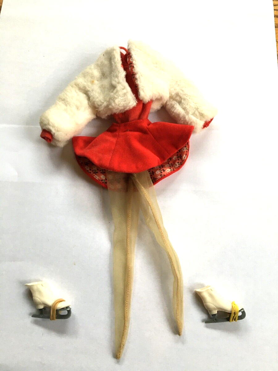 Tenue Vintage Barbie Ice Breaker Mattel 1962 – Ensemble Sans Poupée