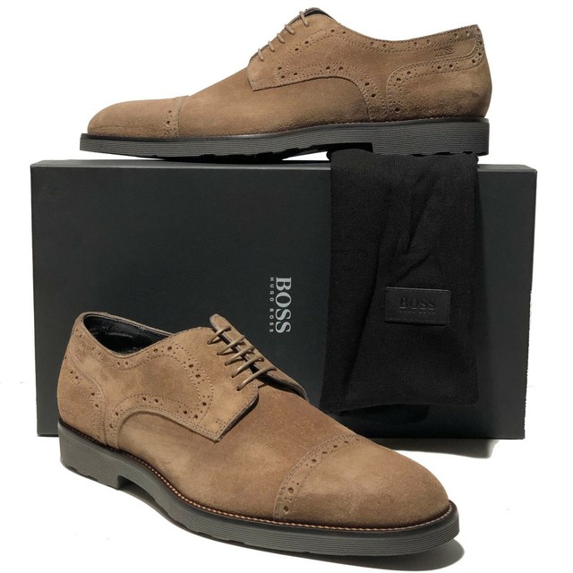 hugo boss suede shoes