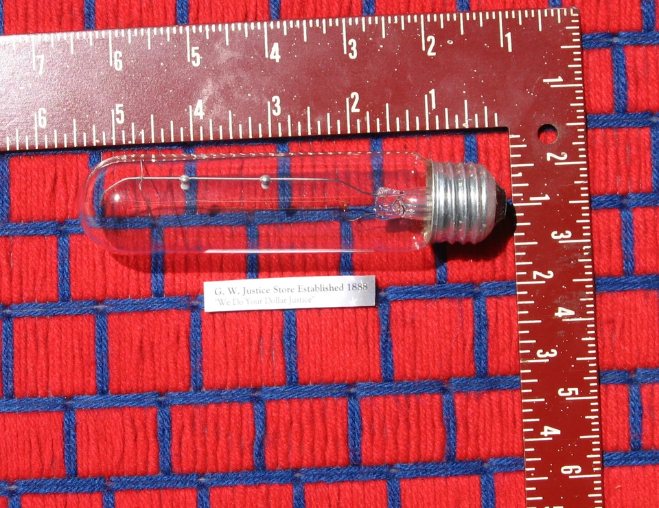 BOX of 9 new GE 40 watt T10 showcase CLEAR Light BULB tube 40T10 appliance 40w - Image 2 of 4