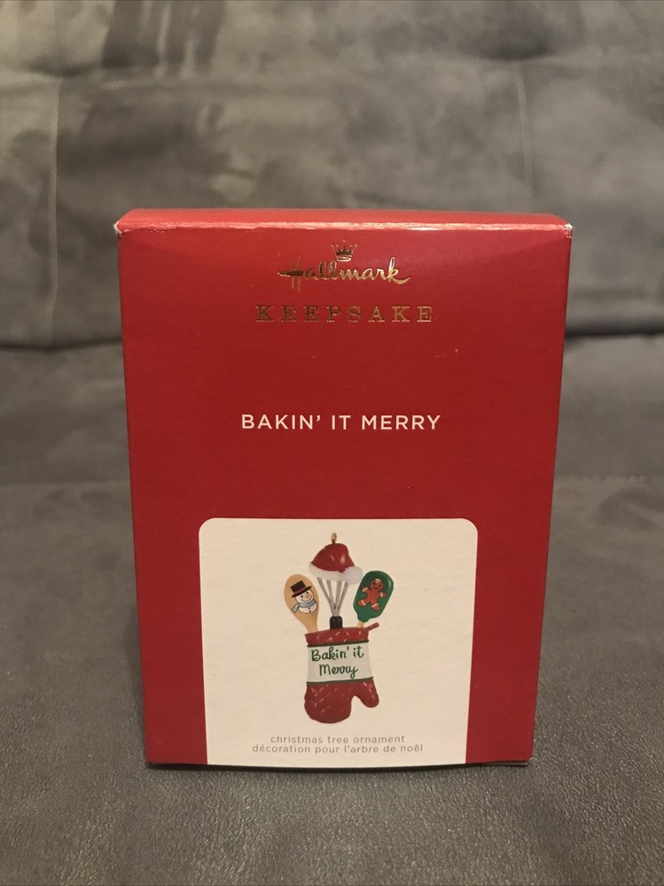 2021 Hallmark Keepsake Bakin It Merry Ornament New in Box