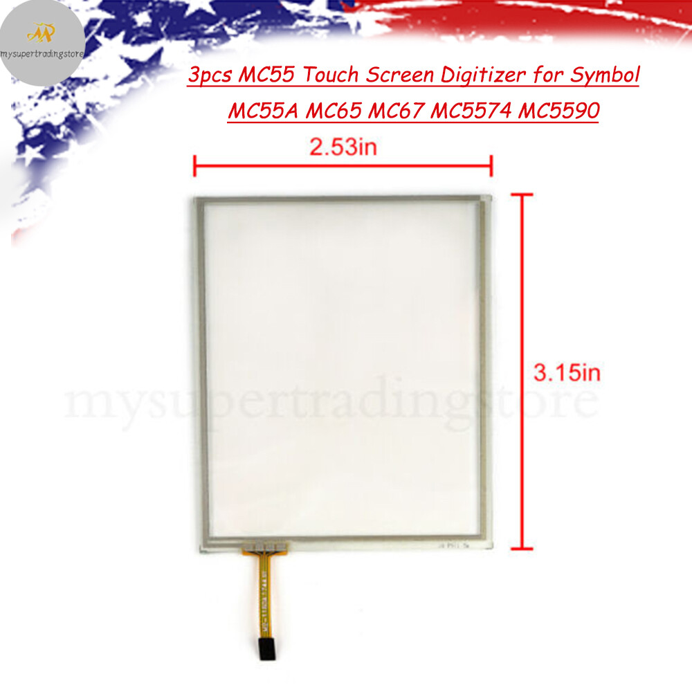 5 Pz Digitalizzatore Touch Screen Per Motorola Symbol MC55A MC65 - Foto 8