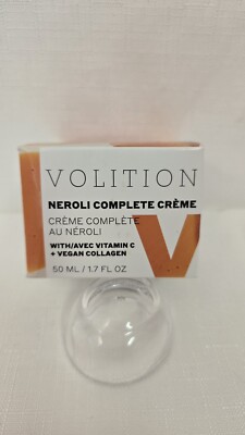 Volition Neroli Complete Crème with Vitamin C 50mL / 1.7 Fl Oz Brand New in Box