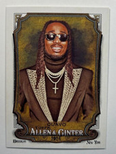 2024 Topps Allen & Ginter Hot Box Foil SP #241 Quavo Singer Rapper Migos