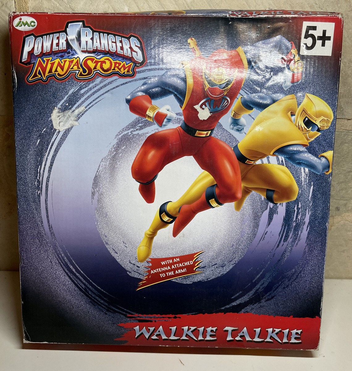 POWER RANGERS NINJA STORM BOXED VINTAGE WALKIE TALKIES IMC POWER RANGERS NINJA STORM BOXED VINTAGE WALKIE TALKIES IMC